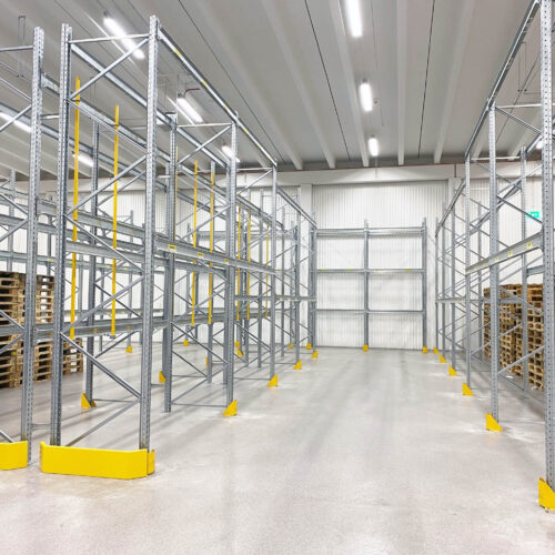 lager med pallställ