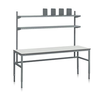 Packbord S manuellt 2000x800x24 mm Laminat