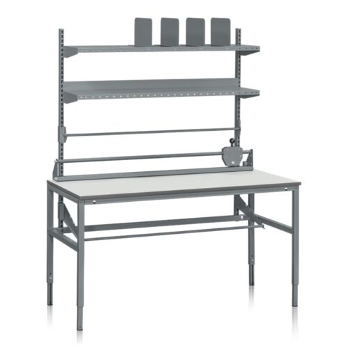 Packbord L manuellt komplett 1600x800x24 mm Laminat