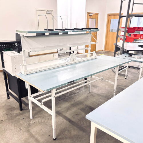 Packbord med skärtrissa